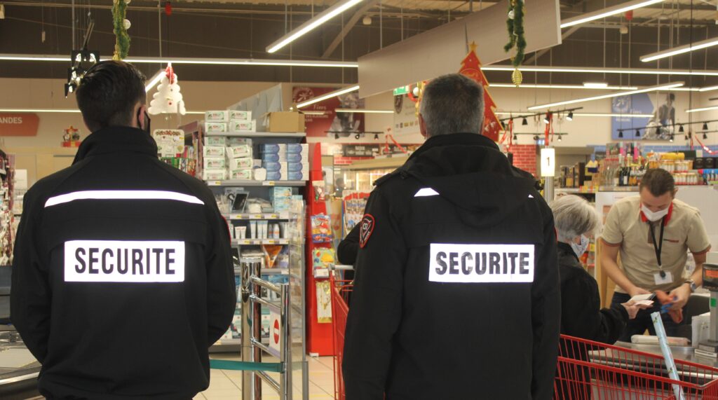 securite privée supermarché